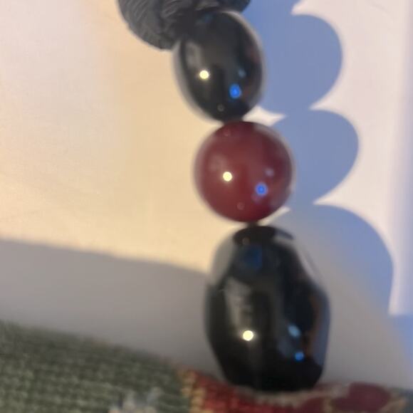 RAFEAL SANCHEZ Botanical Leaves Textured Vintage Shoulder /Cross Body Handbag - Picture 9 of 16